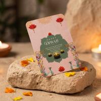 Designer Diwali Card