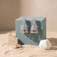 Studded Jhumki Earrings