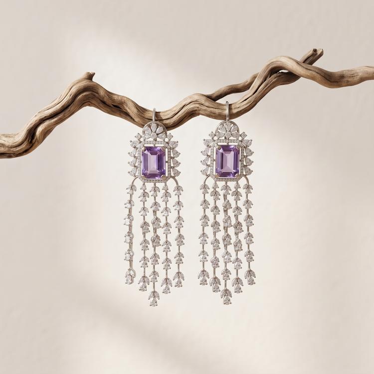Stone Dangler Earrings