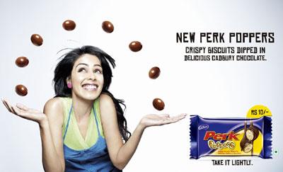 3 Pcs Cadbury Perk Poppers