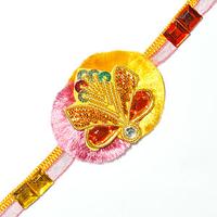 Zardosi Stone Rakhi