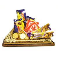 Decorated Chocolate Tray