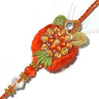 Floral Zari Rakhi