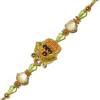 Zardousi Shell Rakhi