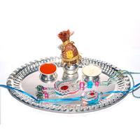 Dazzling Bhaiya Bhabhi Thali