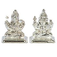 Auspicious Lakshmi-Ganesha Idol