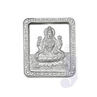 Square shape laxmi Silver Coin (10 Grams)