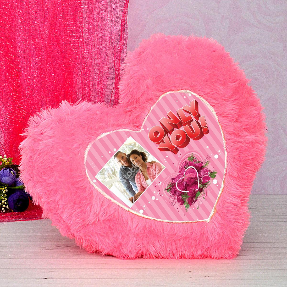 Romantic Love Cushion, Personalized Pillows