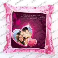 Personalized Pink Cushion