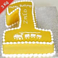 1st Birthday Cake - 3 Kg.