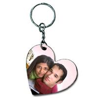 Heart Keychain (Wooden)