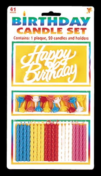 Birthday candle Set