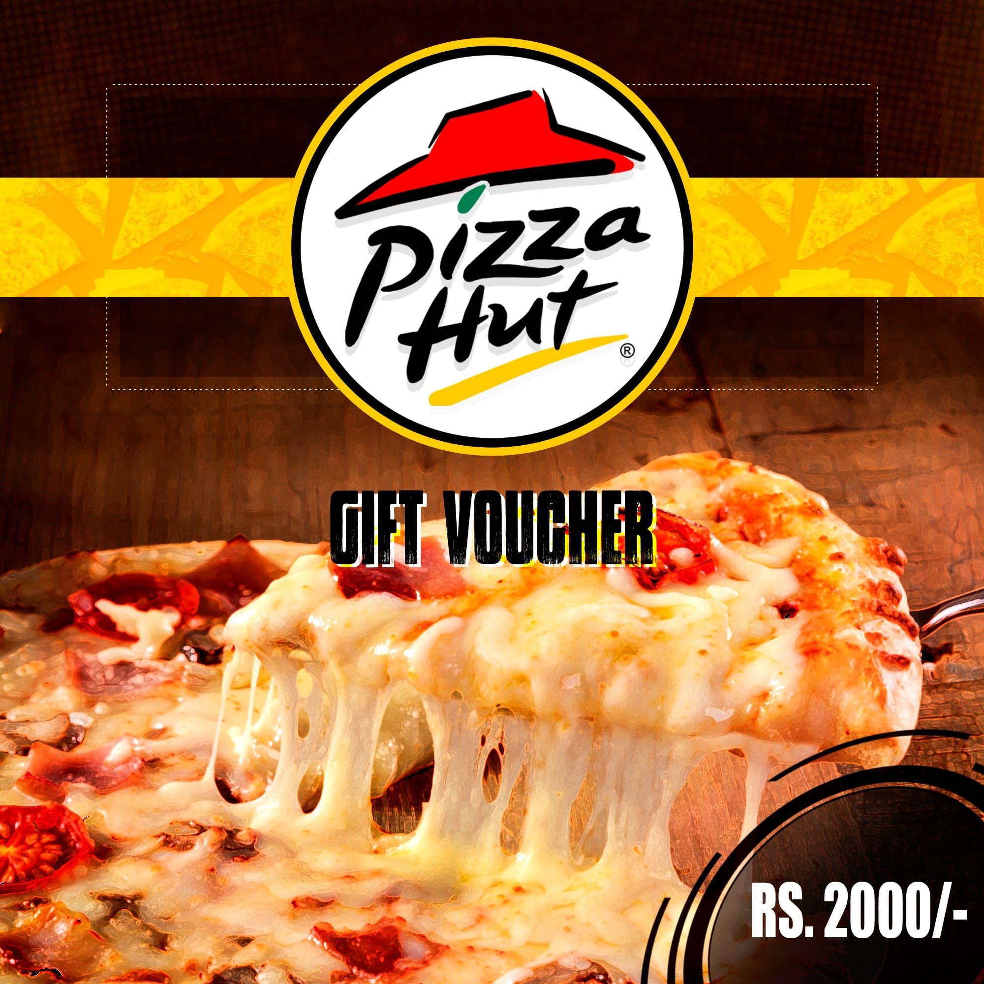 Pizza Hut Gift Voucher Rs. 2,000/, Dining Gift Vouchers