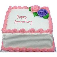 Anniversary Strawberry Cake-1Kg
