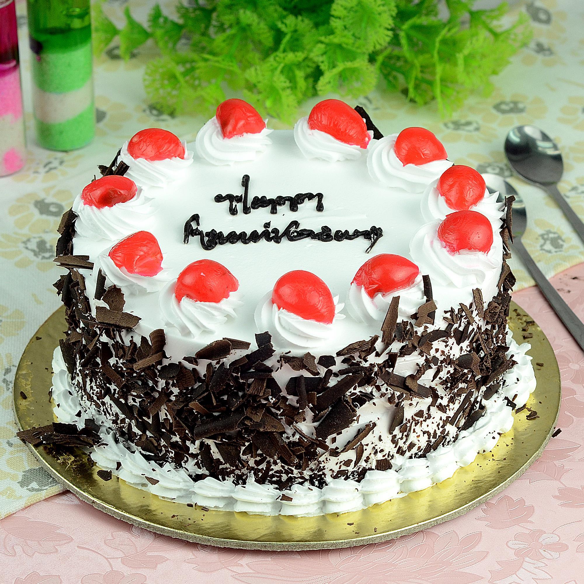Anniversary Black Forest Cake-1/2 Kg