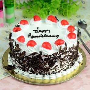 Anniversary Black Forest Cake-1/2 Kg Anniversary Black Forest Cake-1/2 Kg
