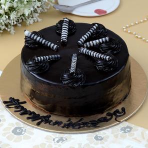 Anniversary Cake 1/2 Kg - Chocolate Anniversary Cake 1/2 Kg - Chocolate