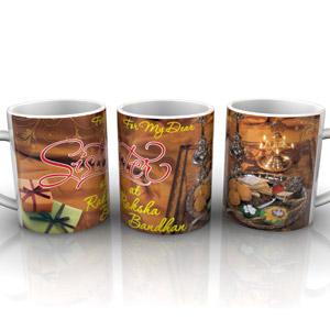 Rakhi Mug For Sister