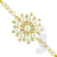 Flower Pearl Rakhi