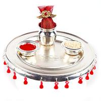 Exclusive Rakhi Thali with Latkan