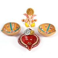 Divine Diya Set  (Diwali)
