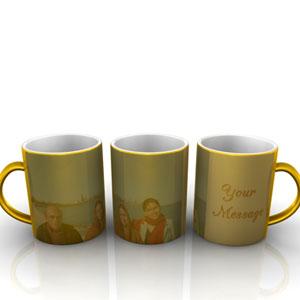 Personalized Mug - Golden