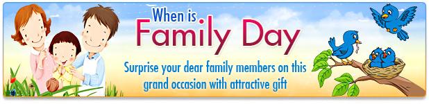 when is international family day?