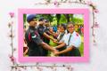 School students tie rakhis on army soldiers