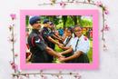 School students tie rakhis on army soldiers