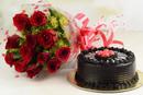 Flowers and Cake on Birthdays and Anniversaries