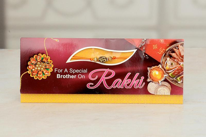 Gift greeting cards and chocolates to celebrate Rakhi in India