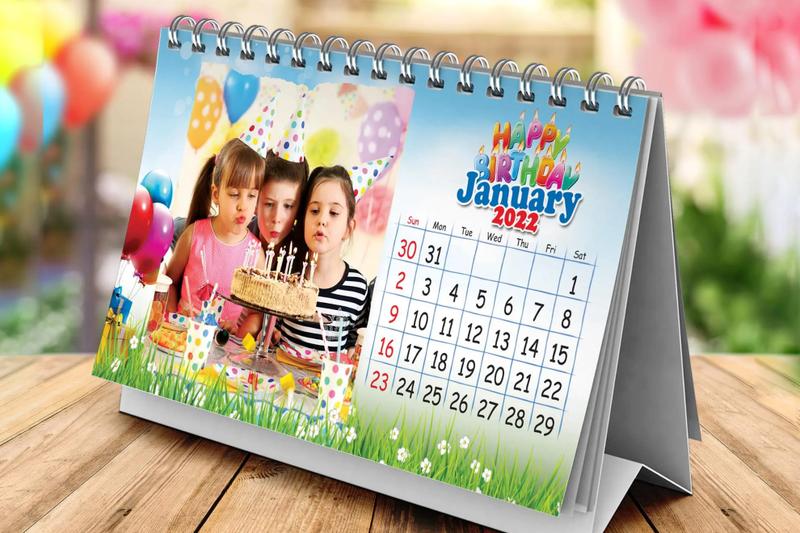 Launch of Birthday Desk Calendar for your dear one in India
