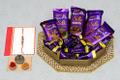 Send Chocolate Thalis as Rakhi Gifts to India from UK
