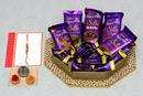 Send Chocolate Thalis as Rakhi Gifts to India from UK