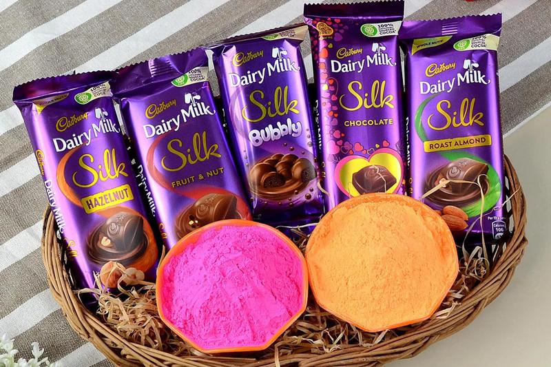Delicious Chocolates on Holi