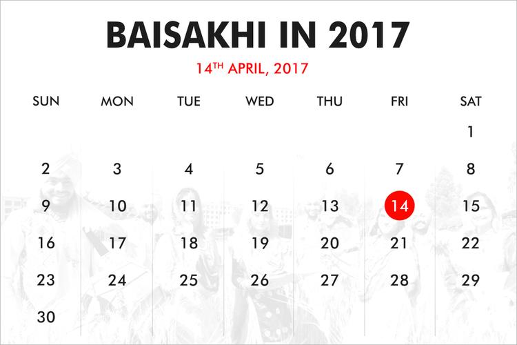 When was Baisakhi?