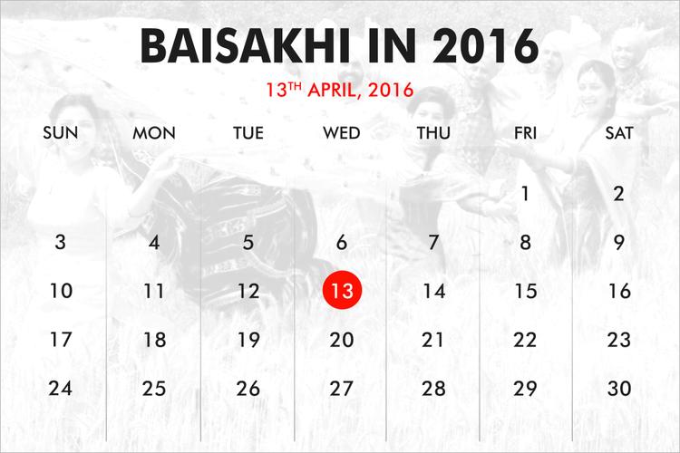 When was Baisakhi?