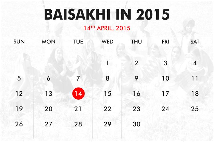 When was Baisakhi?
