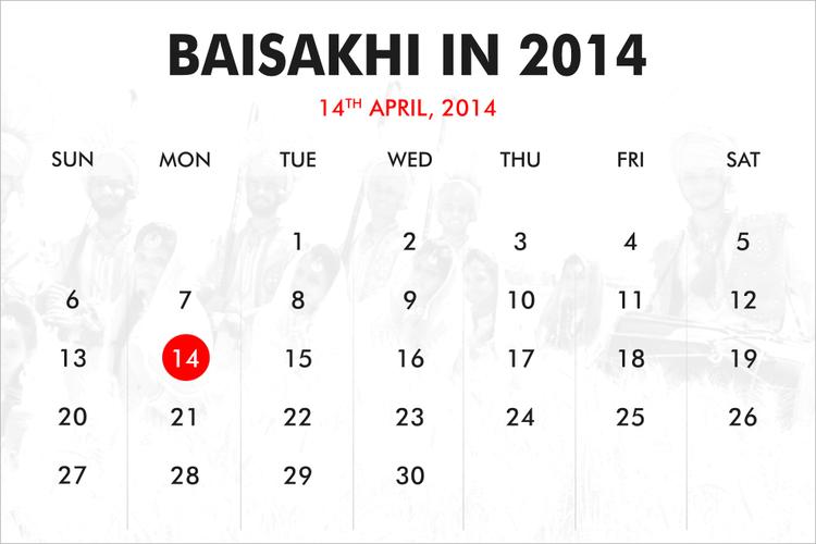 When was Baisakhi?