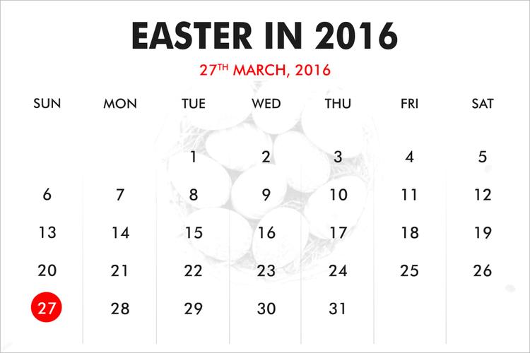 When was Easter? When was Easter?