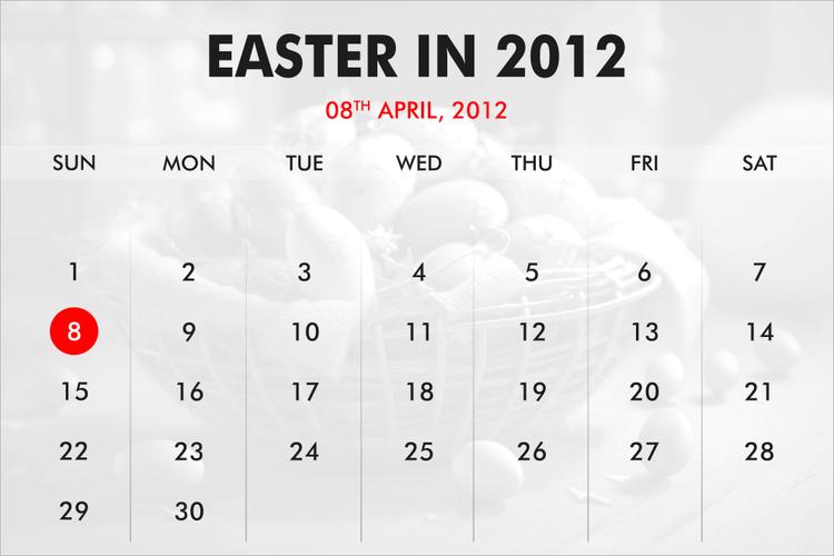 When was Easter? When was Easter?
