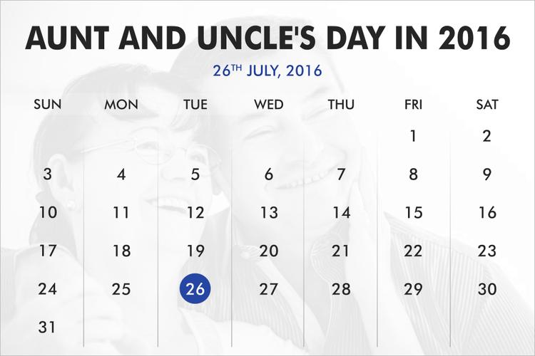 When was Aunt and Uncle’s Day?