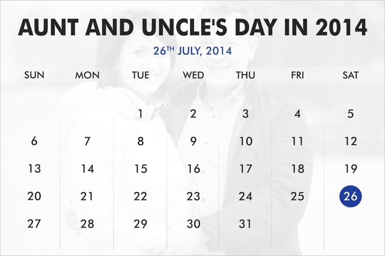 When was Aunt and Uncle’s Day?