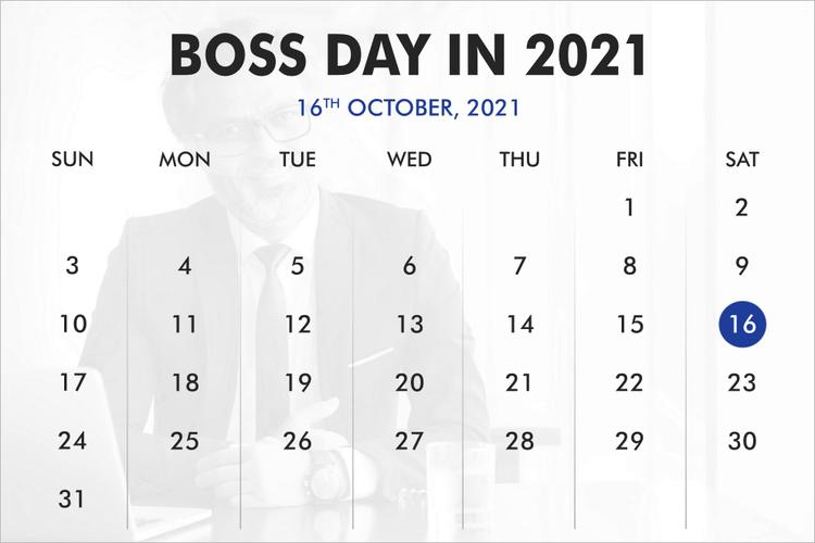 When was Boss Day?