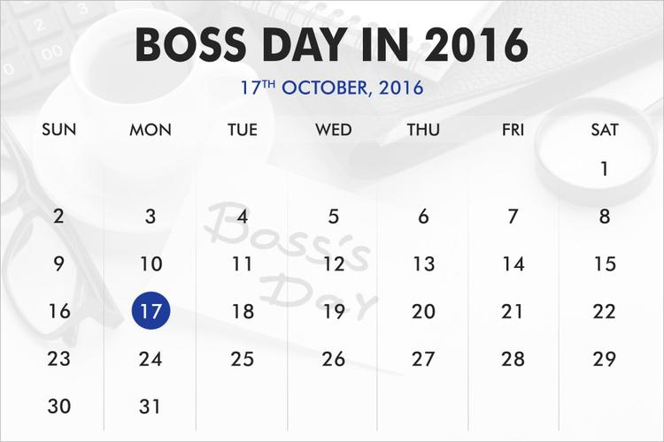 When was Boss Day?