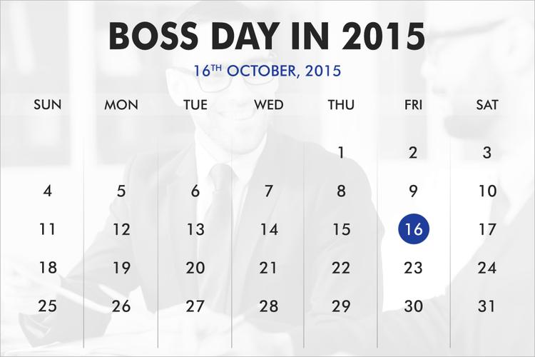 When was Boss Day?
