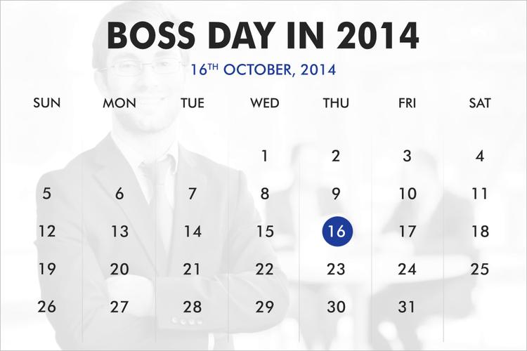 When was Boss Day?
