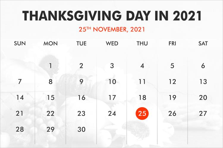 When was Thanksgiving Day?