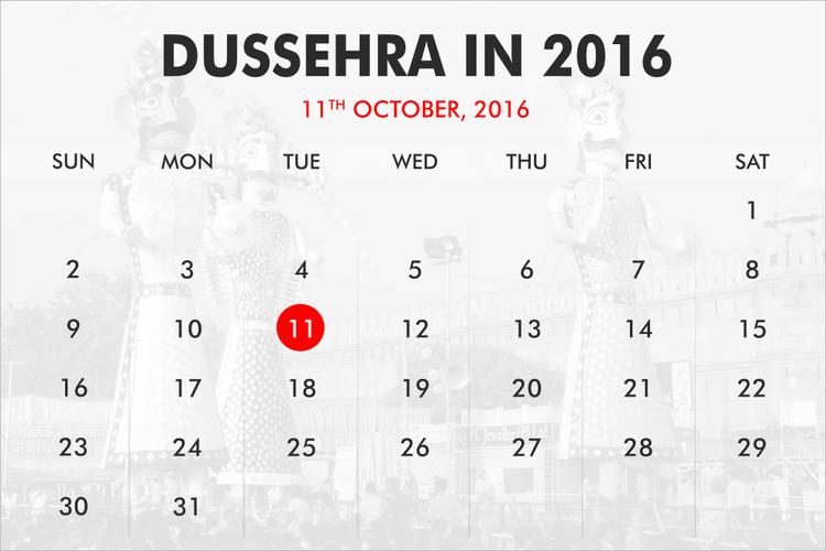 When was Dussehra?