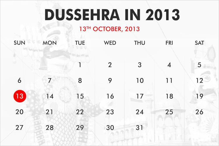 When was Dussehra?